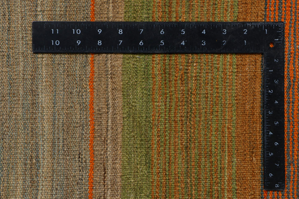 Multi Colored Kilim 8' 2 x 9' 11 - No. 39591 - ALRUG Rug Store