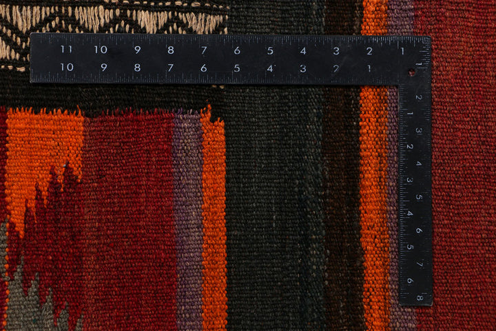 Multi Colored Kilim 3' 9 x 10' 6 - No. 39594 - ALRUG Rug Store