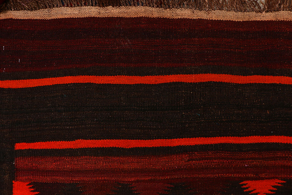 Maroon Kilim 4' 8 x 14' 4 - No. 39596 - ALRUG Rug Store