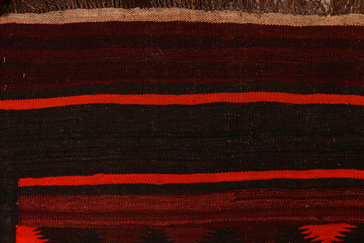 Maroon Kilim 4' 8 x 14' 4 - No. 39596 - ALRUG Rug Store