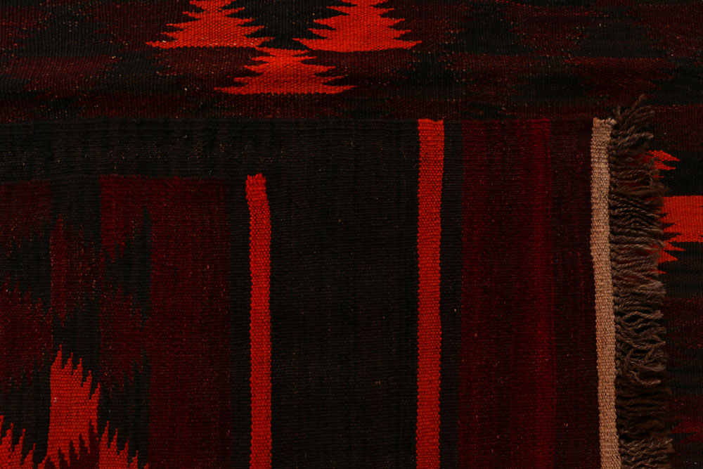 Maroon Kilim 4' 8 x 14' 4 - No. 39596 - ALRUG Rug Store