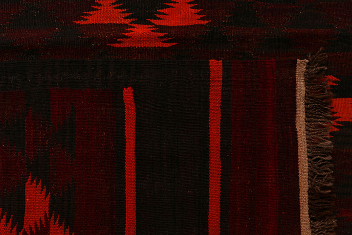 Maroon Kilim 4' 8 x 14' 4 - No. 39596 - ALRUG Rug Store