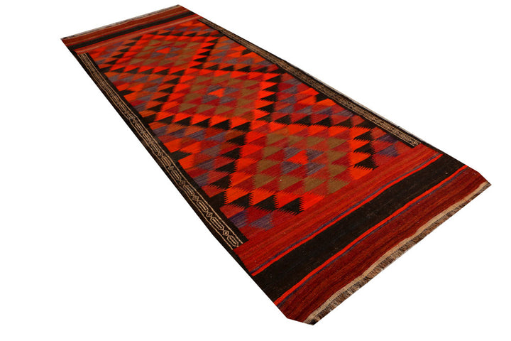 Multi Colored Kilim 3' 11 x 10' 3 - No. 39597 - ALRUG Rug Store