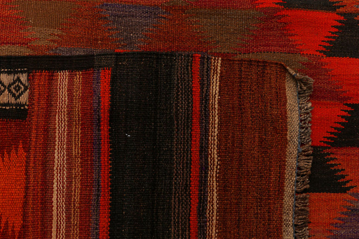 Multi Colored Kilim 3' 11 x 10' 3 - No. 39597 - ALRUG Rug Store