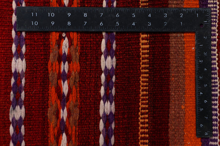 Multi Colored Kilim 3' 11 x 10' 6 - No. 39601 - ALRUG Rug Store