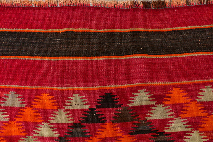Crimson Kilim 4' 10 x 15' 8 - No. 39604 - ALRUG Rug Store