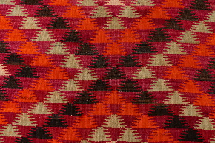 Crimson Kilim 4' 10 x 15' 8 - No. 39604 - ALRUG Rug Store
