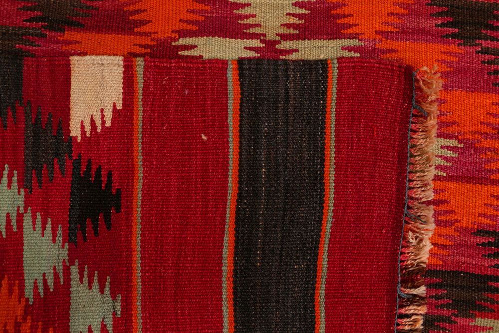Crimson Kilim 4' 10 x 15' 8 - No. 39604 - ALRUG Rug Store