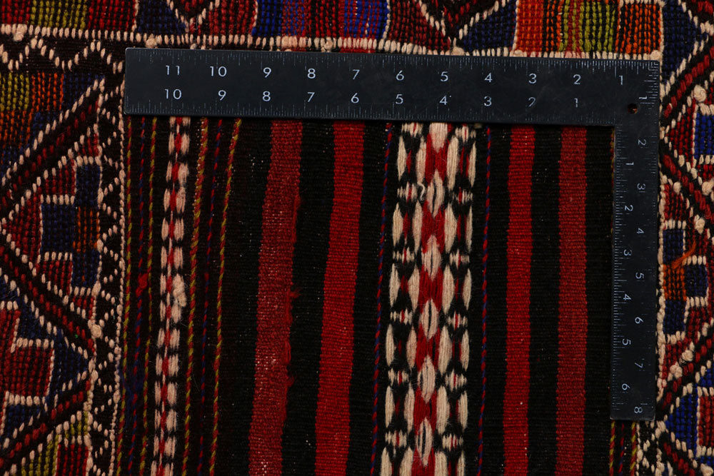 Multi Colored Kilim 6' 3 x 9' 10 - No. 39605 - ALRUG Rug Store
