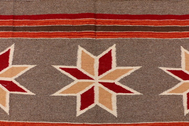 Burlywood Kilim 4' 11 x 6' 9 - No. 39613 - ALRUG Rug Store