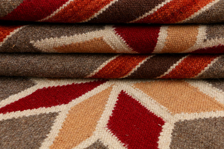 Burlywood Kilim 4' 11 x 6' 9 - No. 39613 - ALRUG Rug Store