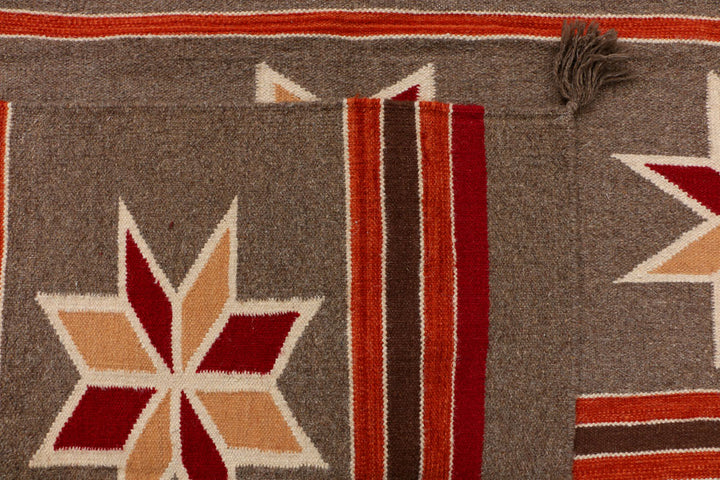 Burlywood Kilim 4' 11 x 6' 9 - No. 39613 - ALRUG Rug Store