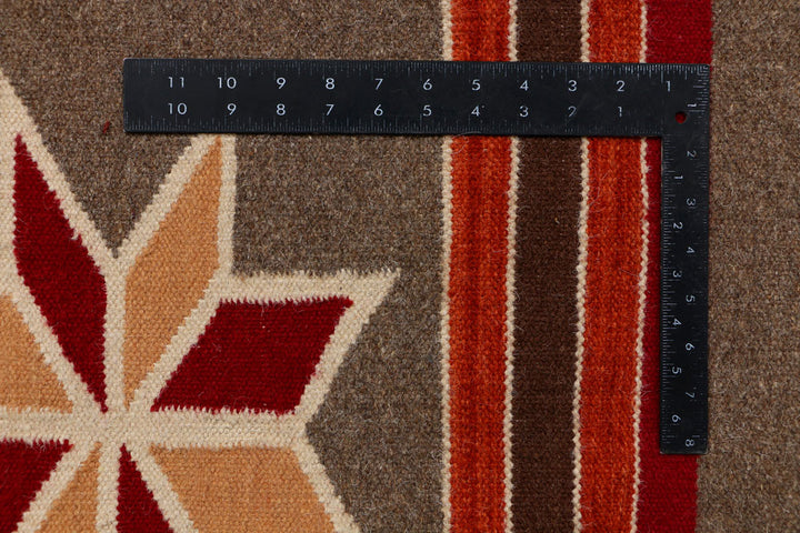 Burlywood Kilim 4' 11 x 6' 9 - No. 39613 - ALRUG Rug Store