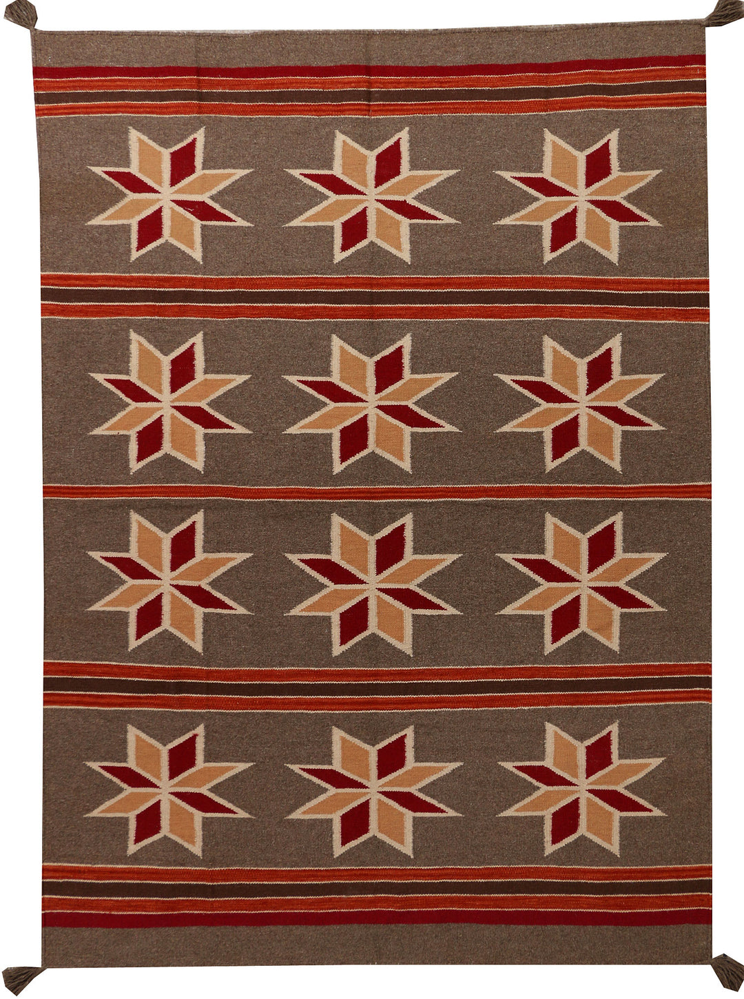 Burlywood Kilim 4' 11 x 6' 9 - No. 39613 - ALRUG Rug Store
