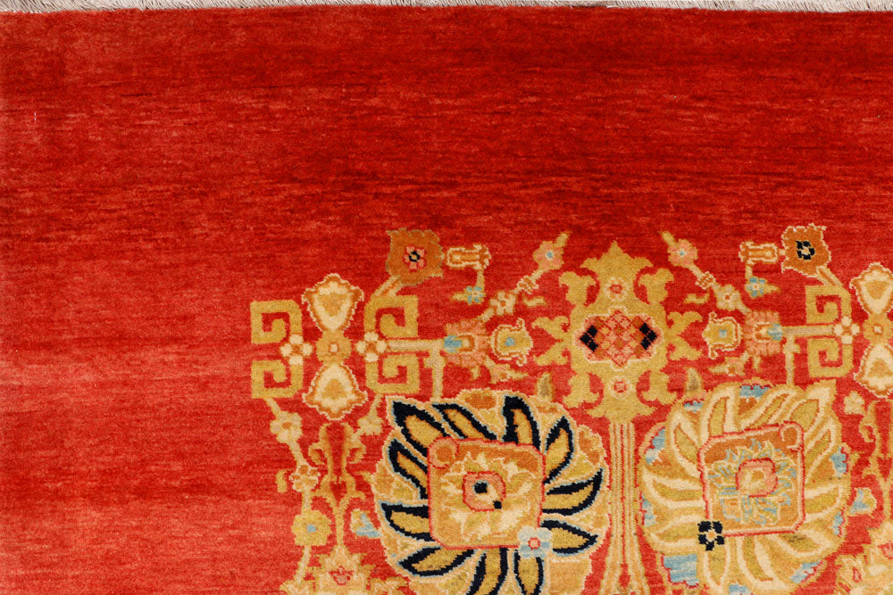 Red Mahal 6' 2 x 8' 10 - No. 39816 - ALRUG Rug Store