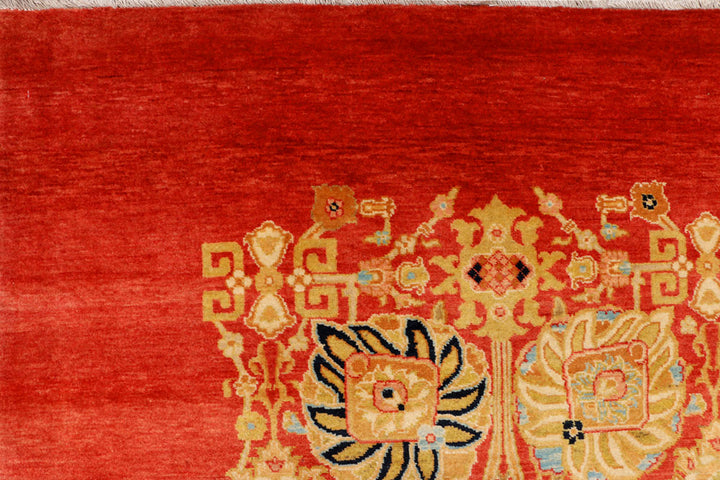 Red Mahal 6' 2 x 8' 10 - No. 39816 - ALRUG Rug Store