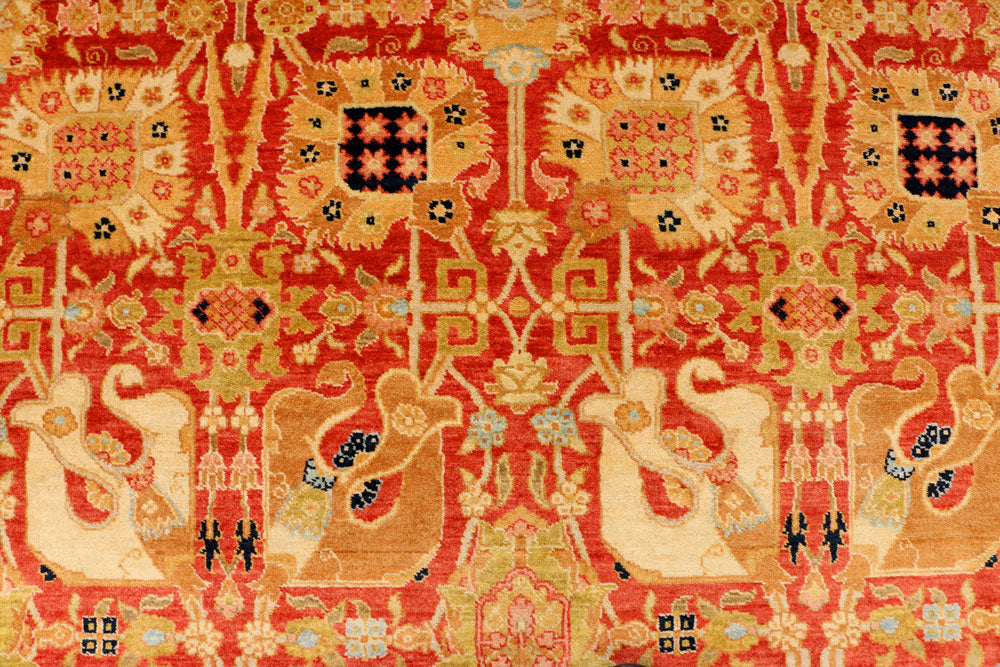 Red Mahal 6' 2 x 8' 10 - No. 39816 - ALRUG Rug Store