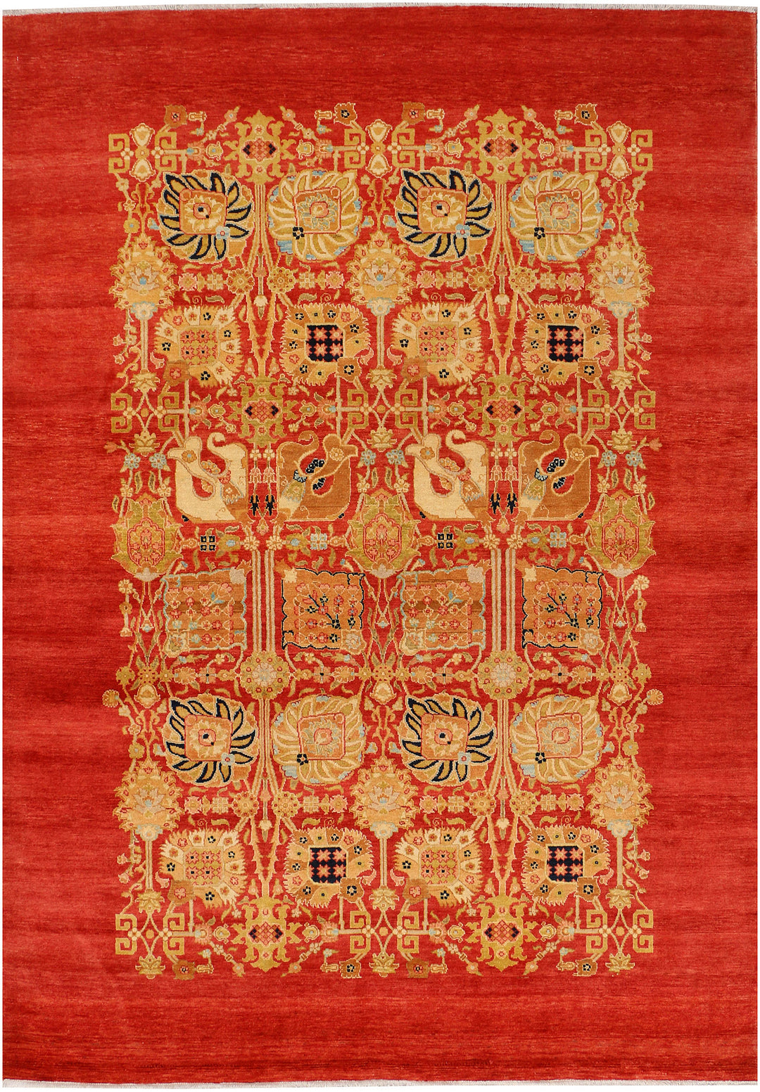 Red Mahal 6' 2 x 8' 10 - No. 39816 - ALRUG Rug Store