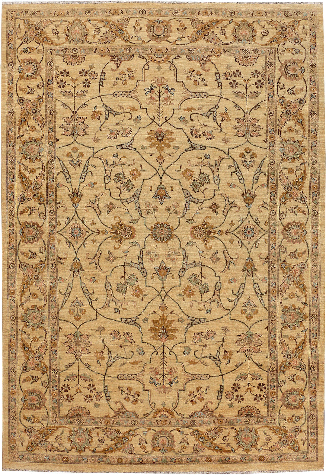 Burlywood Ziegler 6' 6 x 9' 4 - No. 39821 - ALRUG Rug Store