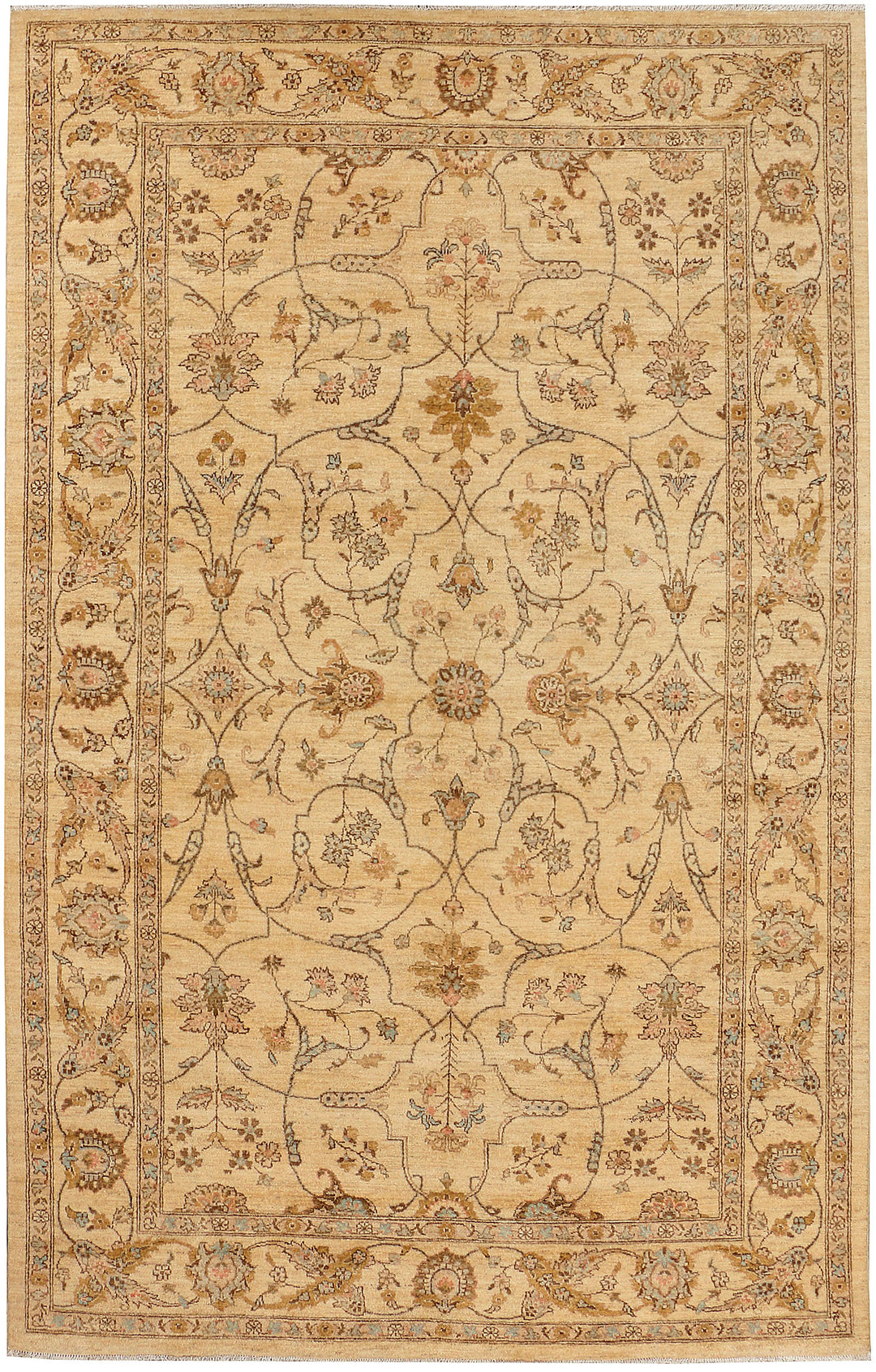 Burlywood Oushak 6' 6 x 10' 2 - No. 39825 - ALRUG Rug Store