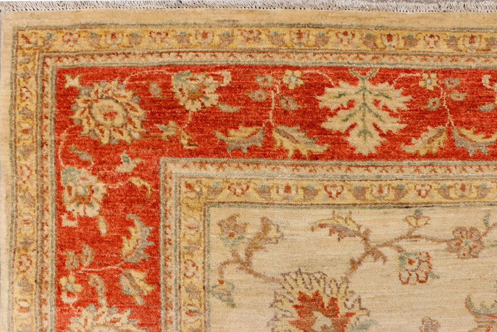 Tan Ziegler 6' 6 x 9' 6 - No. 39827 - ALRUG Rug Store