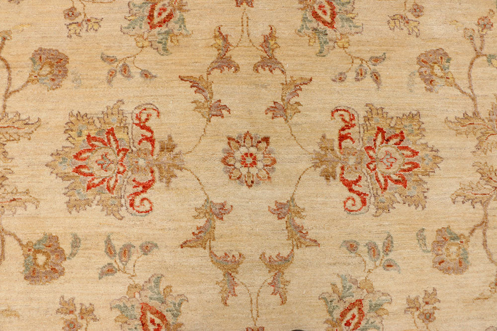 Tan Ziegler 6' 6 x 9' 6 - No. 39827 - ALRUG Rug Store