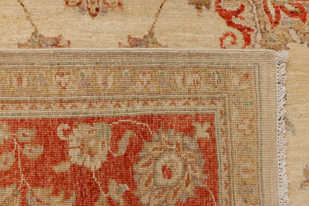 Tan Ziegler 6' 6 x 9' 6 - No. 39827 - ALRUG Rug Store