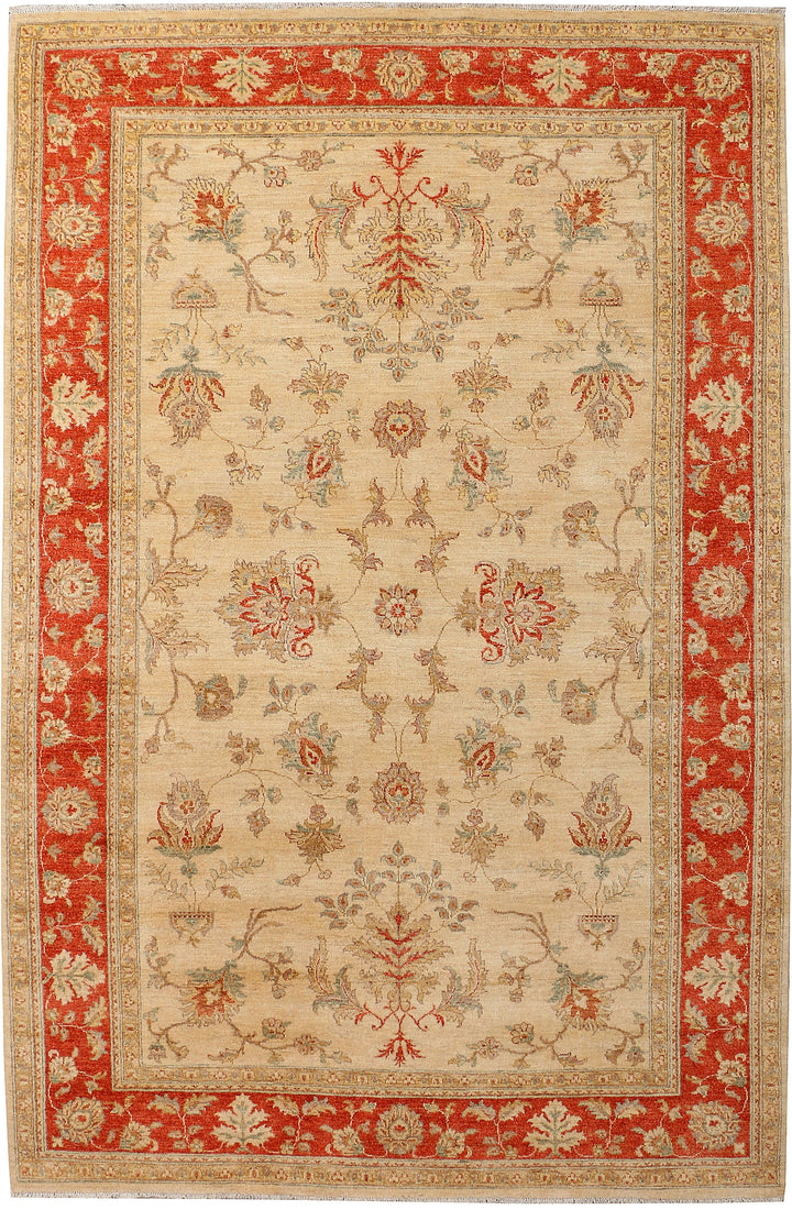 Tan Ziegler 6' 6 x 9' 6 - No. 39827 - ALRUG Rug Store
