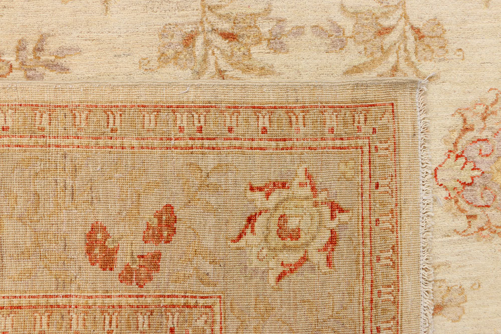 Tan Ziegler 6' 6 x 6' 5 - No. 39829 - ALRUG Rug Store