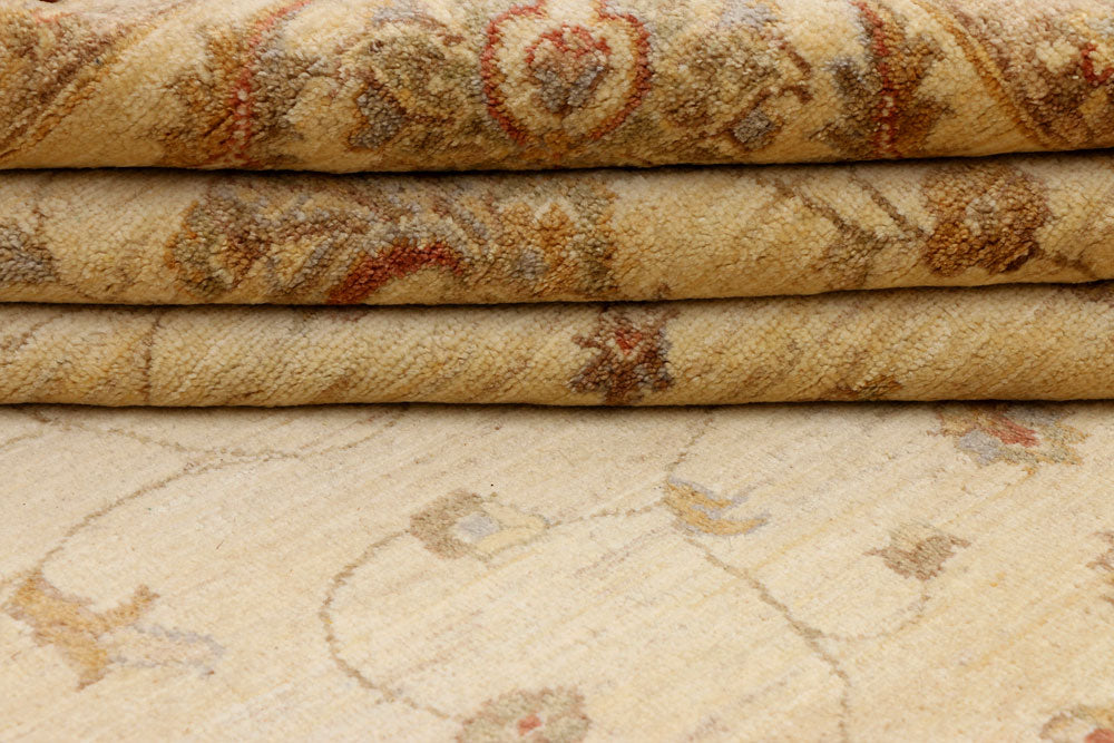 Tan Ziegler 6' 6 x 9' 9 - No. 39836 - ALRUG Rug Store