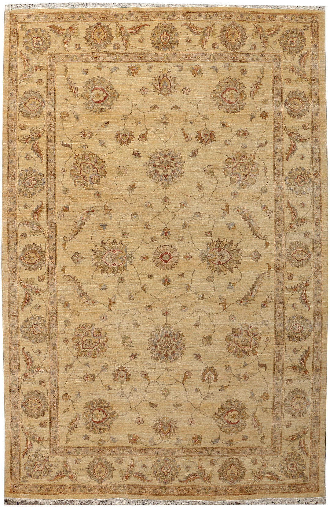 Tan Ziegler 6' 6 x 9' 9 - No. 39836 - ALRUG Rug Store