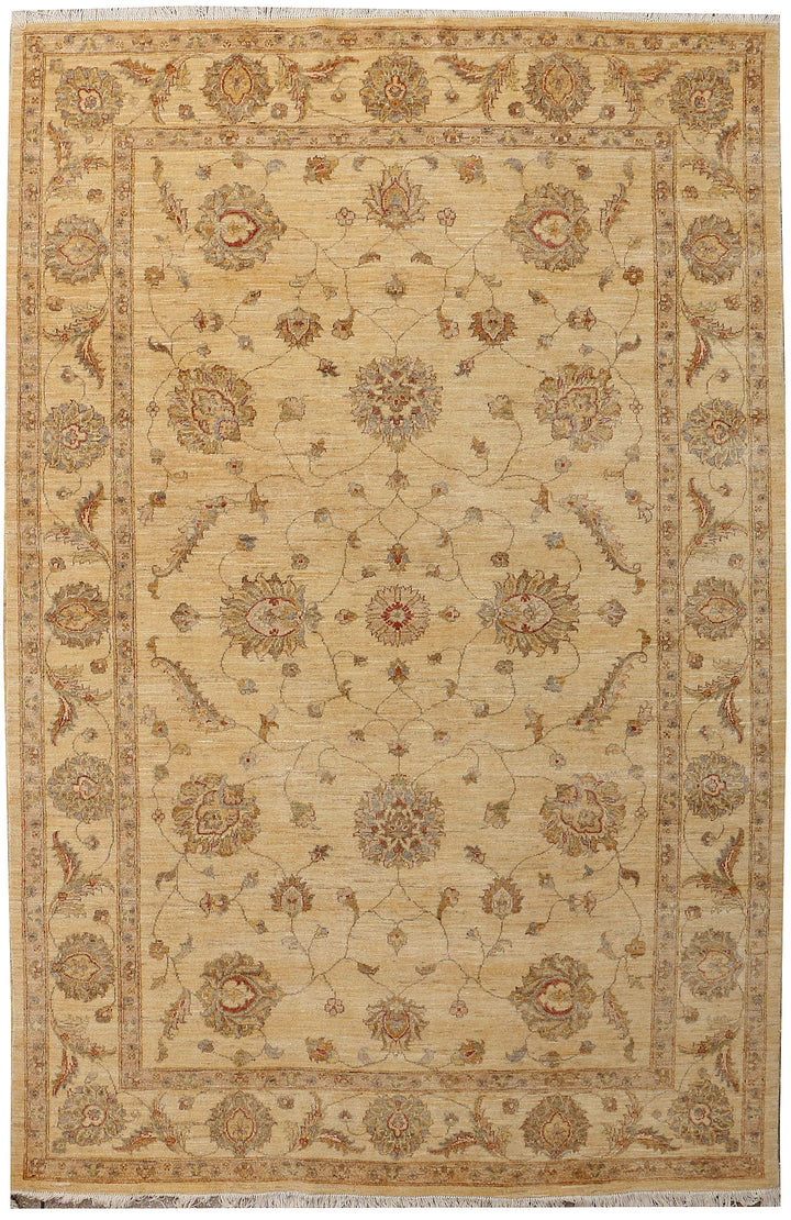 Tan Ziegler 6' 6 x 9' 9 - No. 39836 - ALRUG Rug Store