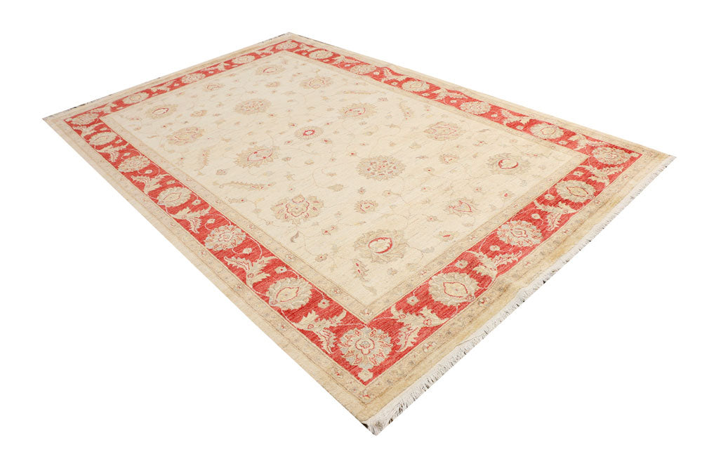 Tan Oushak 6' 5 x 9' 10 - No. 39840 - ALRUG Rug Store