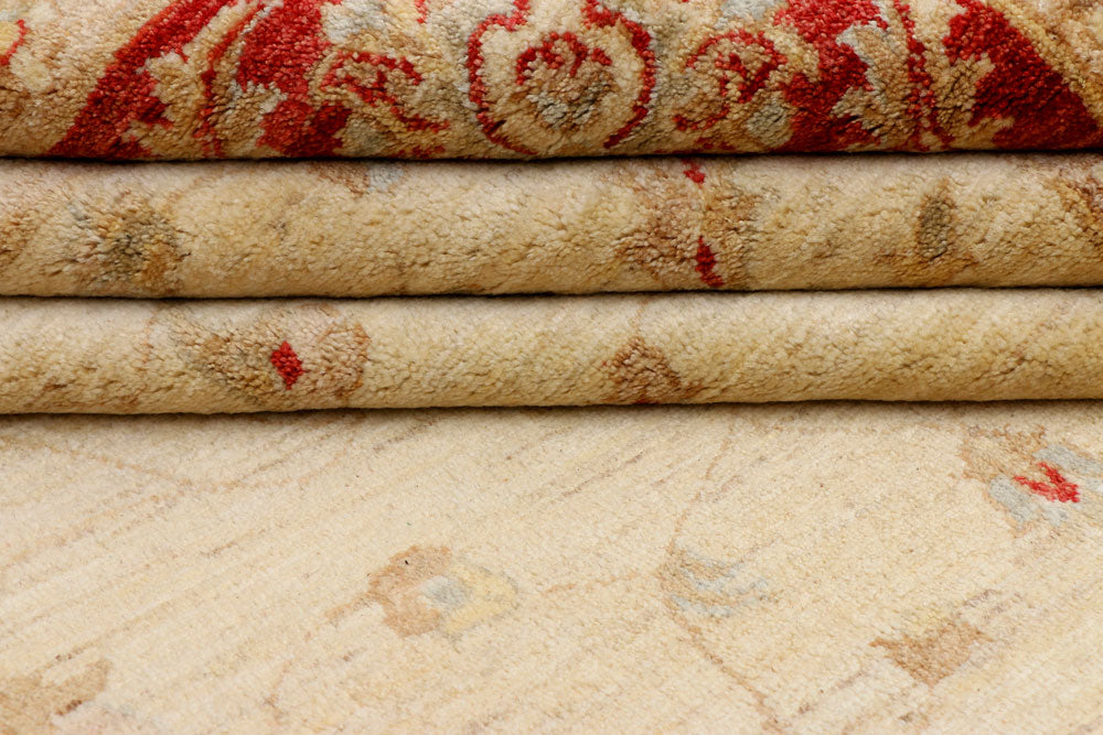 Tan Oushak 6' 5 x 9' 10 - No. 39840 - ALRUG Rug Store