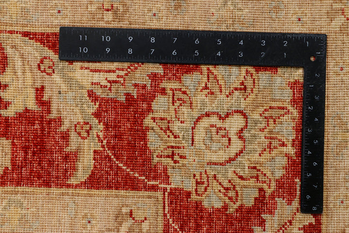 Tan Oushak 6' 5 x 9' 10 - No. 39840 - ALRUG Rug Store