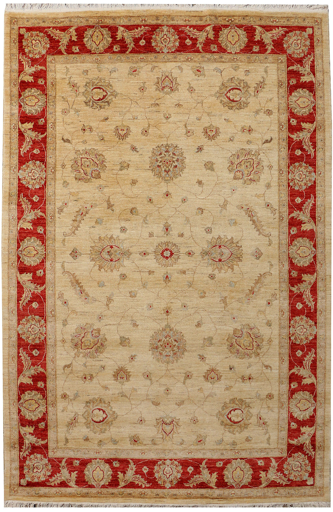 Tan Oushak 6' 5 x 9' 10 - No. 39840 - ALRUG Rug Store