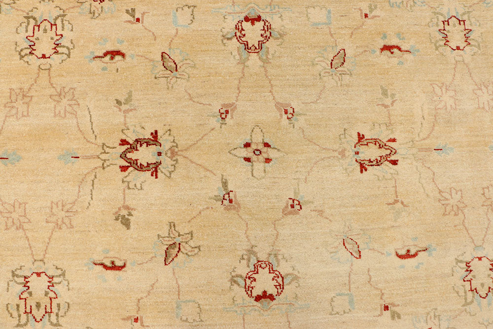 Wheat Ziegler 6' 4 x 9' 6 - No. 39843 - ALRUG Rug Store