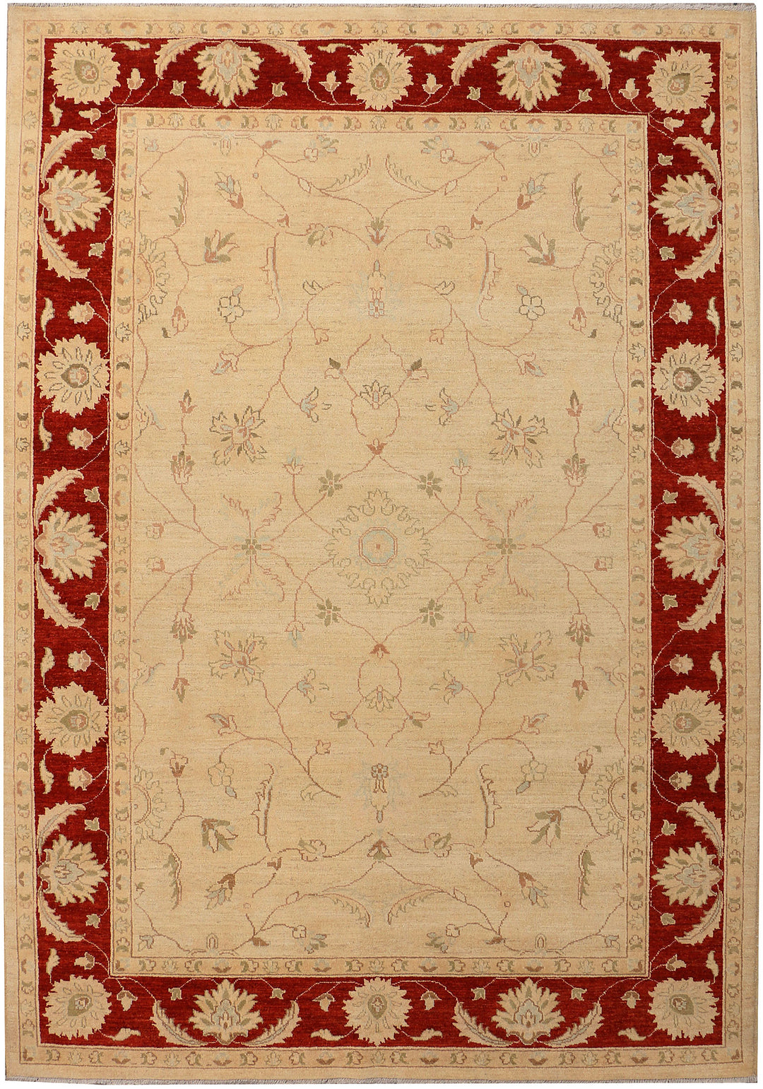 Burlywood Ziegler 6' 8 x 9' 6 - No. 39844 - ALRUG Rug Store