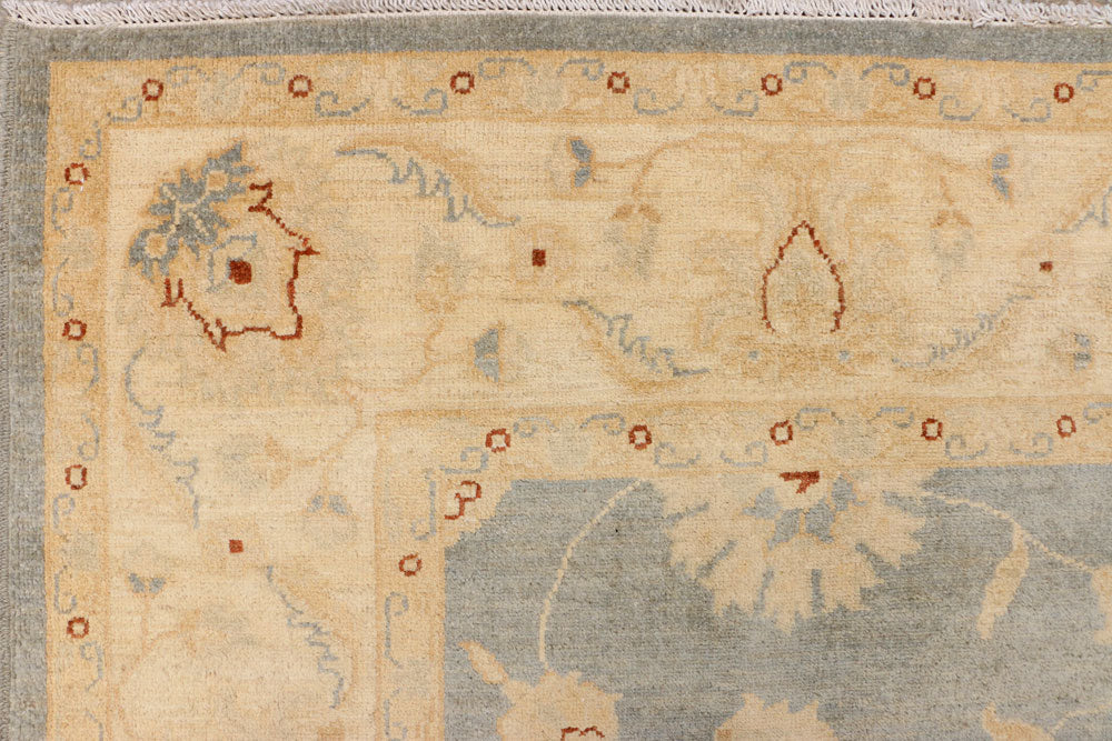 Dark Grey Oushak 6' 5 x 9' 11 - No. 39845 - ALRUG Rug Store