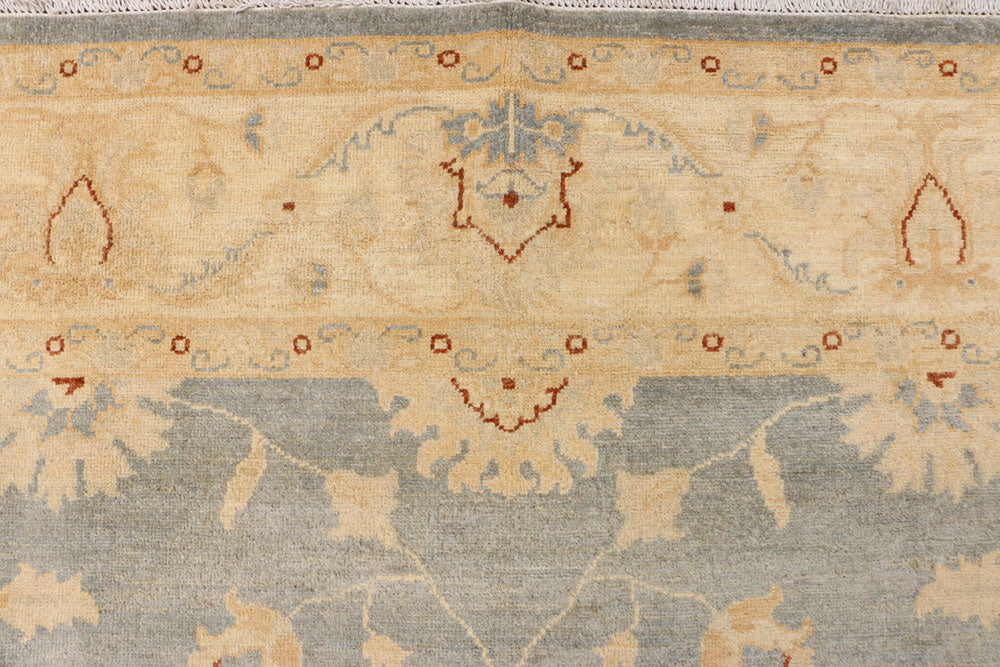 Dark Grey Oushak 6' 5 x 9' 11 - No. 39845 - ALRUG Rug Store