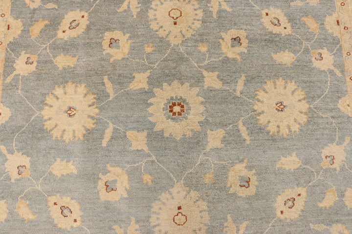 Dark Grey Oushak 6' 5 x 9' 11 - No. 39845 - ALRUG Rug Store