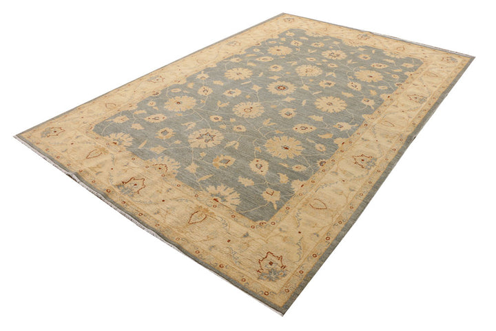 Dark Grey Oushak 6' 5 x 9' 11 - No. 39845 - ALRUG Rug Store