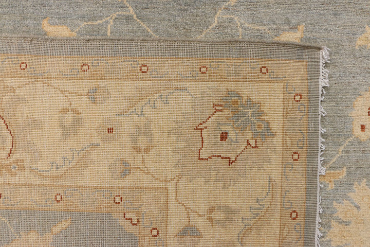 Dark Grey Oushak 6' 5 x 9' 11 - No. 39845 - ALRUG Rug Store