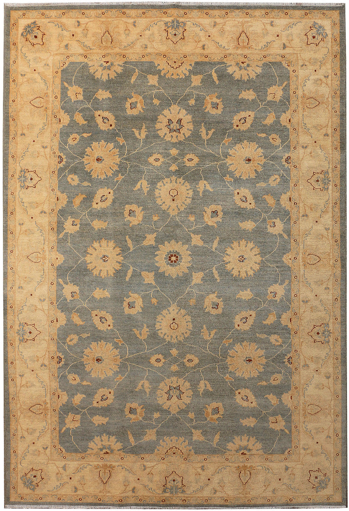Dark Grey Oushak 6' 5 x 9' 11 - No. 39845 - ALRUG Rug Store