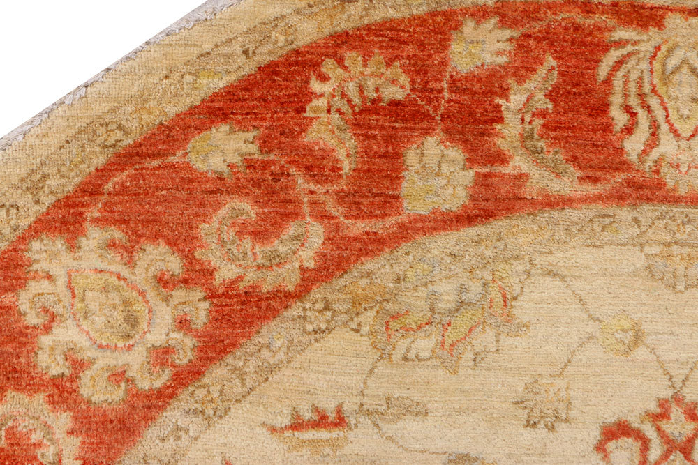 Wheat Oushak 6' 5 x 6' 5 - No. 39846 - ALRUG Rug Store