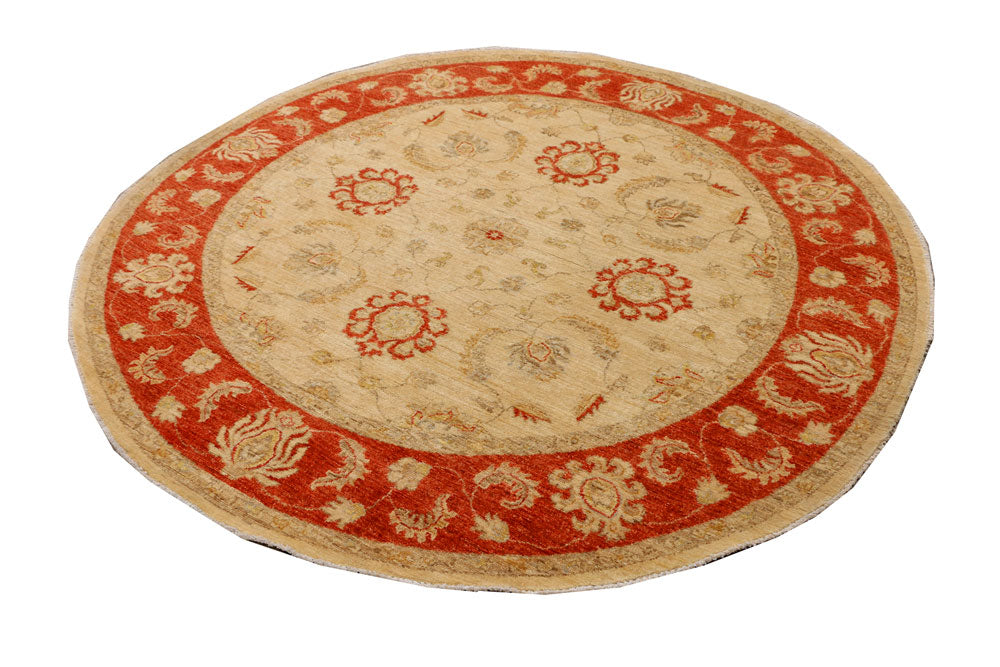 Wheat Oushak 6' 5 x 6' 5 - No. 39846 - ALRUG Rug Store