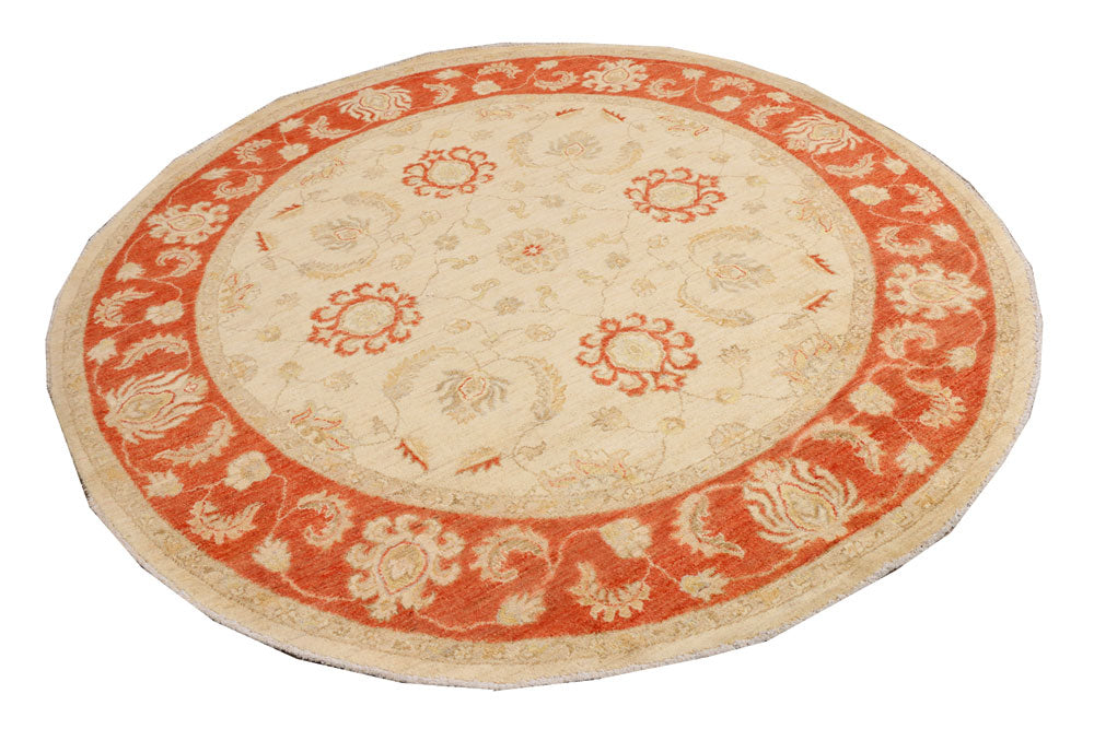 Wheat Oushak 6' 5 x 6' 5 - No. 39846 - ALRUG Rug Store
