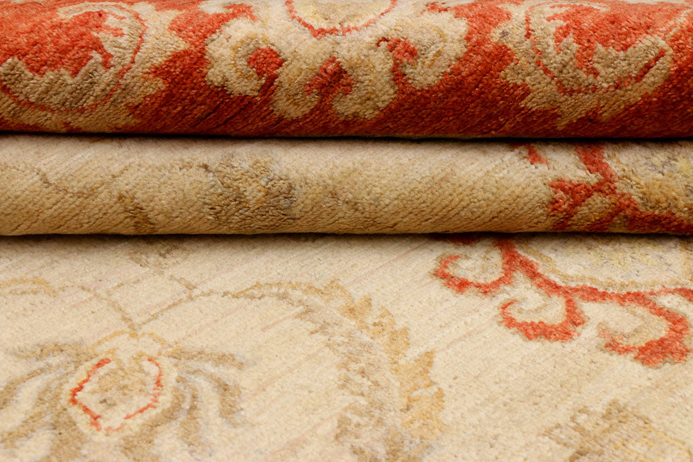 Wheat Oushak 6' 5 x 6' 5 - No. 39846 - ALRUG Rug Store