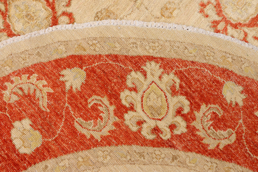 Wheat Oushak 6' 5 x 6' 5 - No. 39846 - ALRUG Rug Store