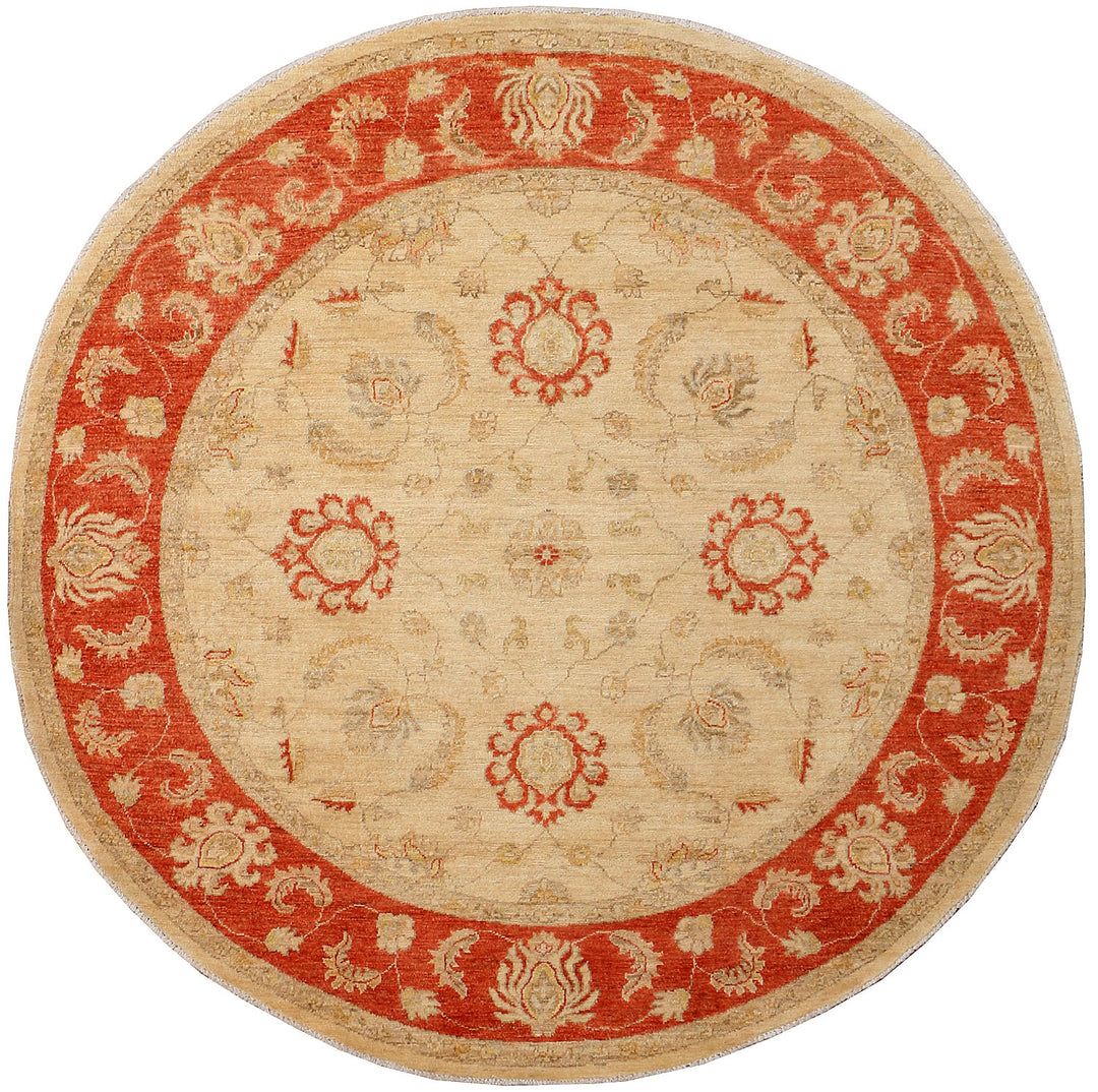 Wheat Oushak 6' 5 x 6' 5 - No. 39846 - ALRUG Rug Store